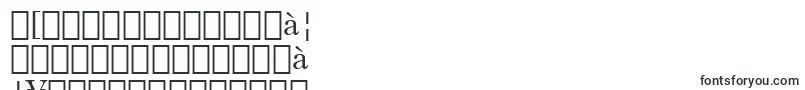 BruceOldStyleBt-Schriftart – bengalische Schriften
